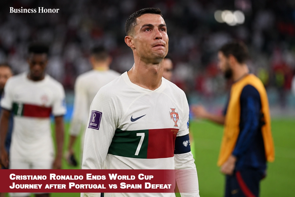 Cristiano Ronaldo Ends World Cup Journey after Portugal vs Spain Defeat